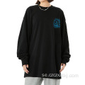 Herrens vintage tryck dropp axel crewneck sweatshirt